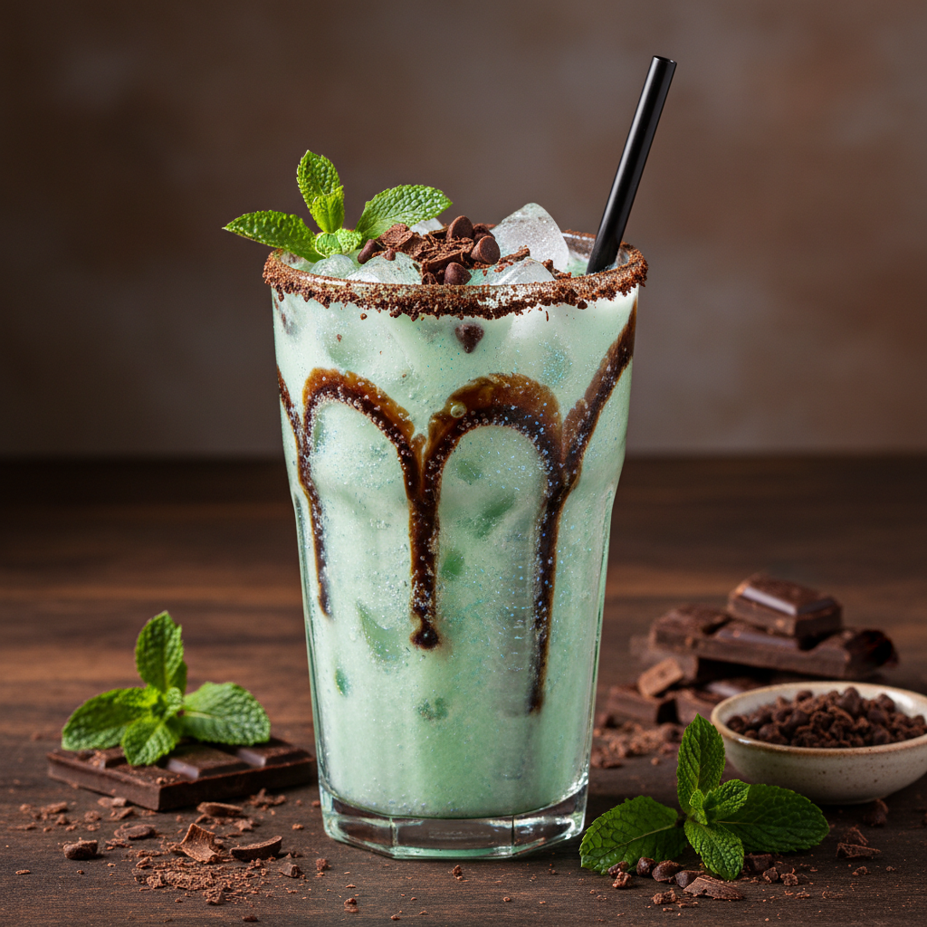 bontini Pepperminiti Mint Choc Mocktail (After Dinner Treat) 🍫🌿