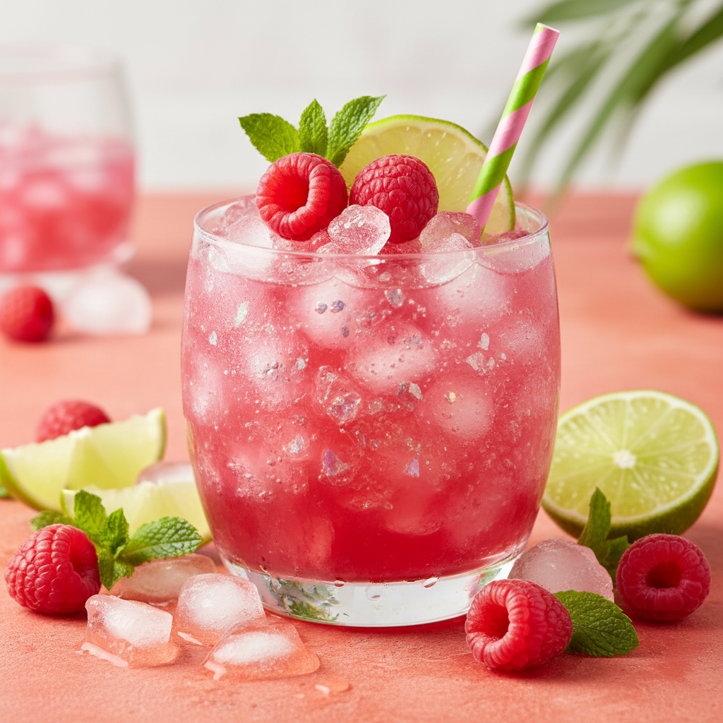 bontini Raspberry Lime Mojito Style (Minty Berry Cooler) 🌿🍓