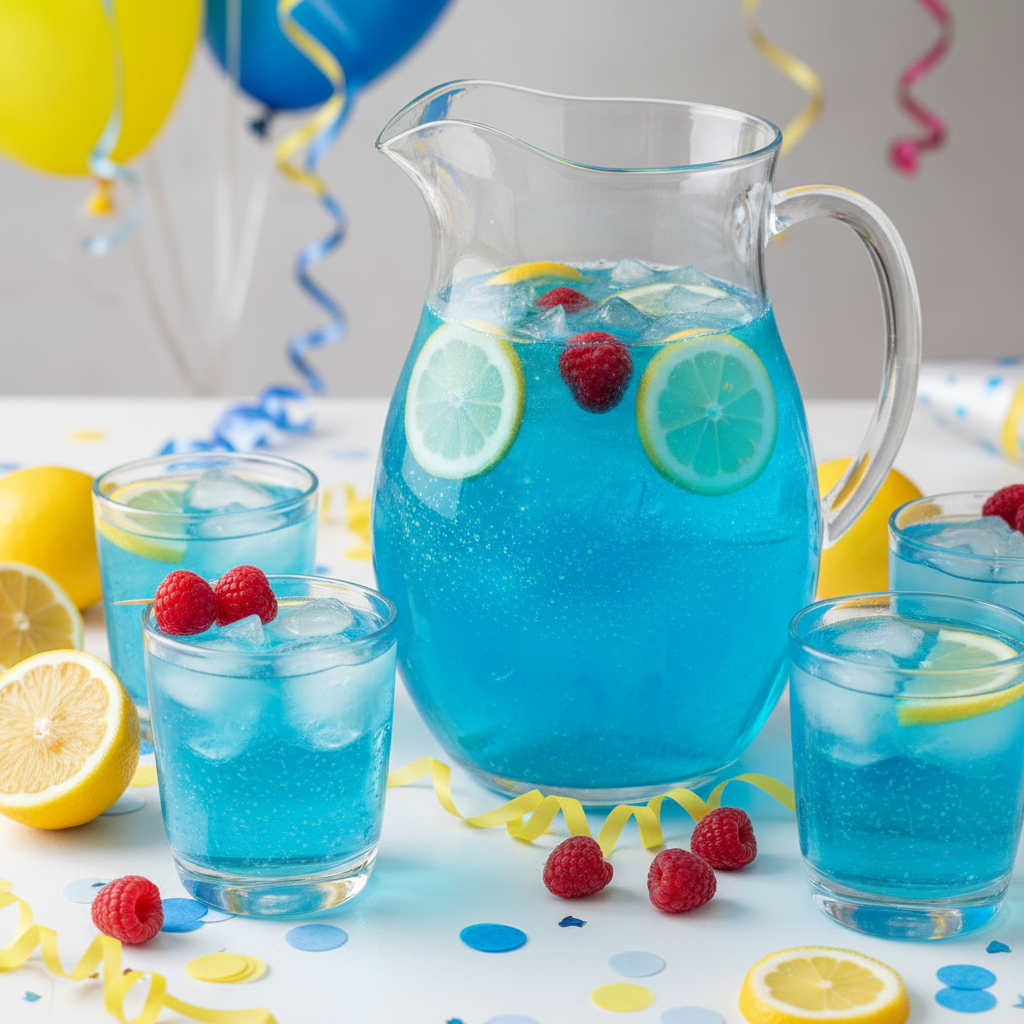 bontini Blue Raspberry Party Punch Pitcher (Easy Batch) 🎉💙