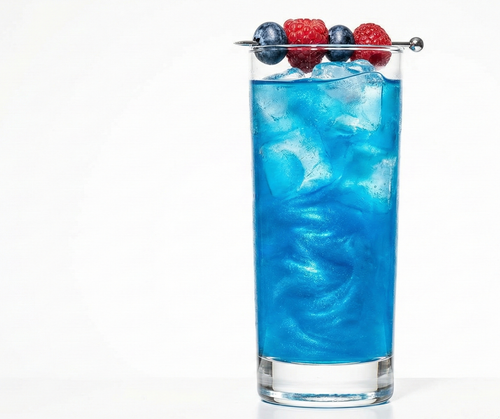 Blue Raspberry Mocktail Bomb